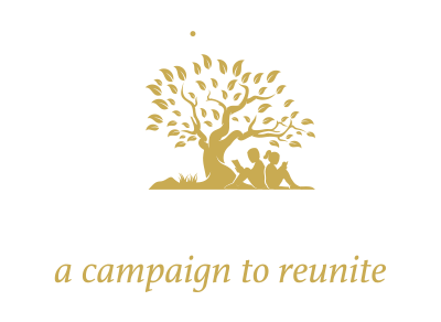 conventum campaign logo in white and gold
